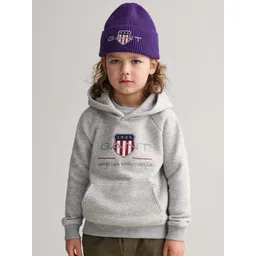 GANT Boys Printed Regular Fit Hooded Sweatshirt-picture-42