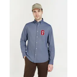 GANT Denim Blue Regular Fit Shirt-picture-41