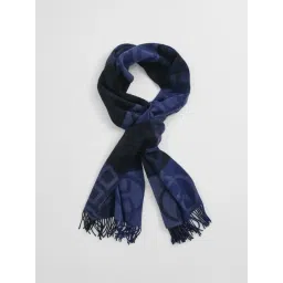 Gant Evening Blue Jacquard Scarf-picture-23
