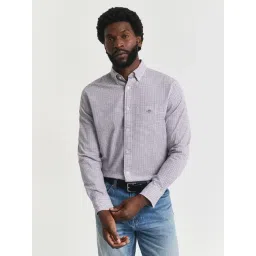 Gant Fashion Plumped Red Regular Fit Checked Shirt-picture-17