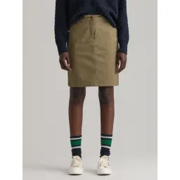 GANT Green Above Knee Skirt-picture-28