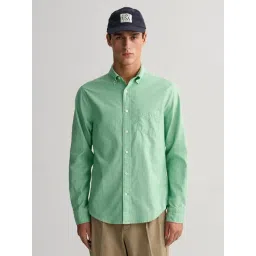 GANT Green Cotton Regular Fit Shirt-picture-24