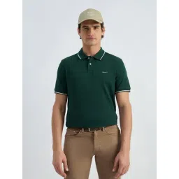 GANT Green Regular Fit Polo T-Shirt-picture-14