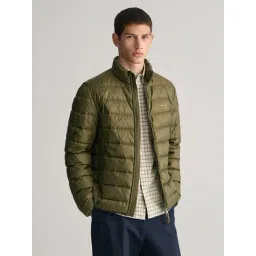 Gant Green Regular Fit Quilted Jacket-image-46