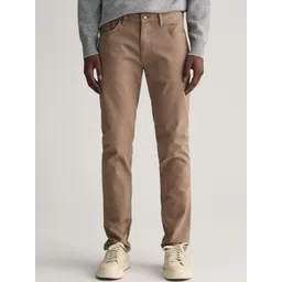 GANT Men Cotton Slim Fit Mid-Rise Jeans-picture-14