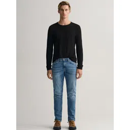 GANT Men Hayes Slim Fit Light Fade Cotton Jeans-picture-29