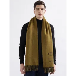 GANT Men Printed Tasselled Woollen Scarf-picture-10