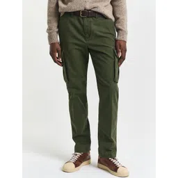 GANT Men Relaxed Fit Mid-Rise Cargos-picture-37