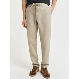 GANT Men Relaxed Fit Mid Rise Chinos Trousers-picture-34