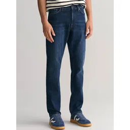 GANT Men Slim Fit Mid-Rise Jeans-picture-13