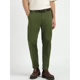 GANT Men Solid Relaxed Regular Fit Mid-Rise Trousers-picture-18