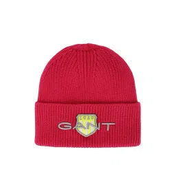 Gant Pink Cotton Medium Beanies-picture-33