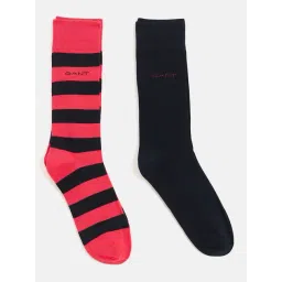 GANT Red Solid Socks (Pack of 2)-picture-48