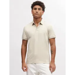 GANT Solid Polo Neck Slim Fit T-Shirt-picture-44