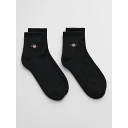 GANT Women Pack of 2 Black Ankle-Length Socks-picture-34