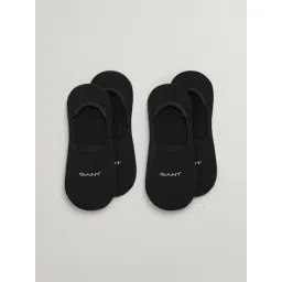 GANT Women Pack of 2 Black Shoe Liners Socks-picture-33