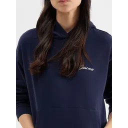 GANT Women Solid Hooded Long Sleeves Sweatshirt image 4