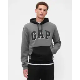gap Appliqued Logo Relaxed Fit Full Sleeves Hoodie-picture-31