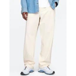 GAP Beige Relaxed Fit Solid Jeans-picture-33