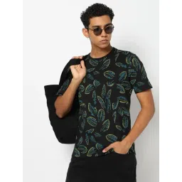GAP Black Cotton Slim Fit Print T-Shirt-picture-32