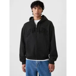 GAP Black Regular Fit Embroidery Sweatshirt-picture-18