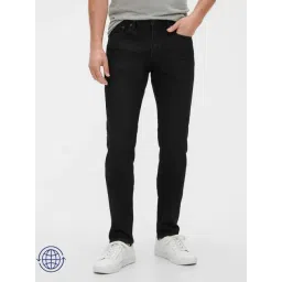 GAP Black Slim Fit Solid Jeans-picture-20