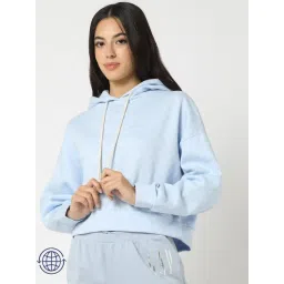 GAP Blue Blended Printed Long Sleeves Hoodie-picture-41