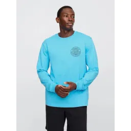 GAP Blue Cotton Relaxed Fit Printed T-Shirt-picture-14