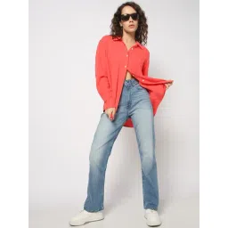 GAP Blue Cotton Solid Jeans-picture-28