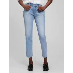 GAP Blue Cotton Solid Jeans-picture-29