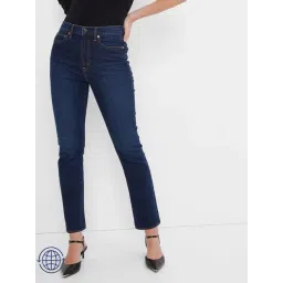 GAP Blue Cotton Solid Jeans-picture-36