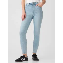 GAP Blue Cotton Solid Jeans-picture-19