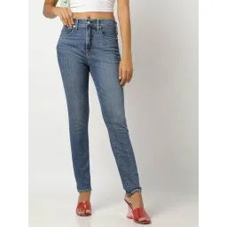 GAP Blue Cotton Solid Jeans-picture-15