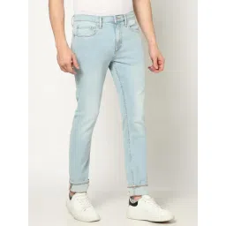 GAP Blue Skinny Fit Solid Jeans-picture-13