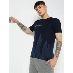 GAP Blue Slim Fit Abstract T-Shirt-picture-33