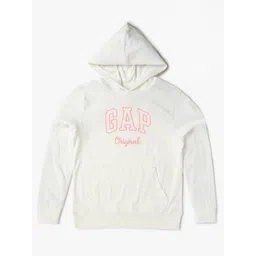 GAP Boys Brand Logo Embroidered Hooded Cotton Pullover Sweatshirt-picture-26