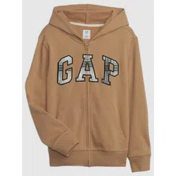 GAP Boys Brand Logo Printed Hooded Sweatshirt-image-45