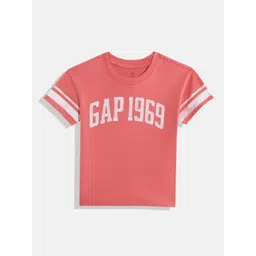 GAP Boys Brand Logo Printed Pure Cotton T-shirt-picture-17