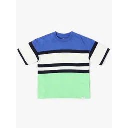 GAP Boys Colourblocked Pure Cotton Relaxed Fit Tshirt-picture-36
