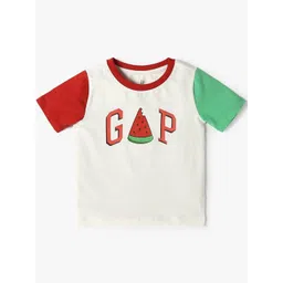 GAP Boys Colourblocked Relaxed-Fit T-Shirt-picture-54