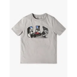 GAP Boys Graphic Printed Crew Neck Relaxed Fit Cotton T-Shirt-picture-33