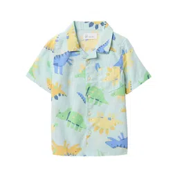 GAP Boys Graphic Printed Relaxed-Fit Shirt With Patch Pocket-picture-24