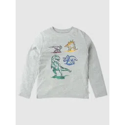 GAP Boys Graphic Printed Round Neck Cotton T-shirt-picture-19