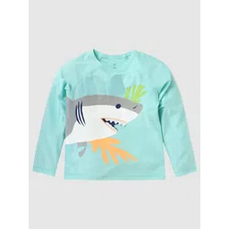 GAP Boys Graphic Printed Round Neck Relaxed Fit T-shirt-picture-31