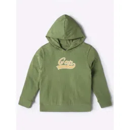 GAP Boys Green Cotton Embroidered Sweatshirt-picture-25