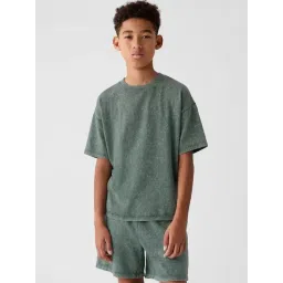 GAP Boys Green Cotton Printed T-Shirt-picture-39