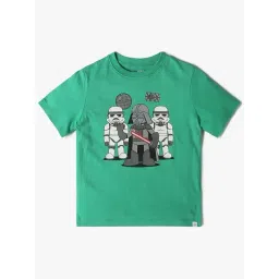 GAP Boys Green Graphic T-Shirt image 1