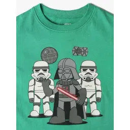 GAP Boys Green Graphic T-Shirt image 3