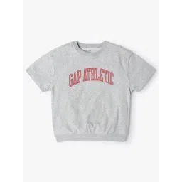 GAP Boys Grey Blended Printed Sweatshirt-picture-17