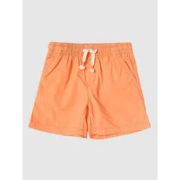 GAP Boys Mid-Rise Regular Fit Pure-Cotton Shorts-image-40